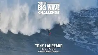 Tony Laureano at Nazar&eacute; - SURFER Big Wave Challenge 2023/24 Entry