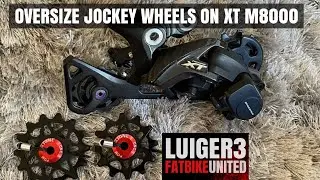 Oversize Jockey Wheels | XT M8000 SGS