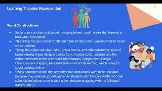 EdTech Resource Review: Participation in Virtual Classrooms for Socioeconomically Disadvantaged