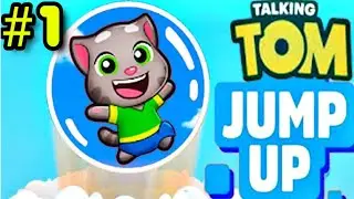 Talking Tom Jump NEW GAME ANDROID IOS GAMEPLAY LEVEL 1-10