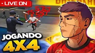 🔥 LIVE FF 🔥 FREE FIRE - AO VIVO 4X4 + 🔥 6X6 COM INSCRITOS 🔥 SALA PERSONALIZADA 🔥 BOREL REVELA