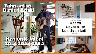 Remontti bileet jatkuu tähti artisti Dimitri Keiskin tahdittamana.