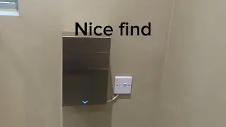 (Dolphin Velocity Mini) Hokwang EcoHygiene Hand Dryer at Visitor Centre, Sandringham Estate ♿ (RHS)