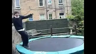Lachlan and the trampoline...