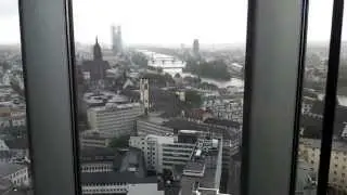 Commerzbank Tower Frankfurt Panorama Aufzug