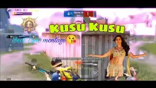 BGMI x KUSU KUSU || Beat sync Montage ❤️|| #siddhagaming #baroodgaming #zeherawais #edit #montage