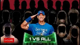 WWE 2K25 - JOHN CENA VS ALL GAUNTLET TURMOIL MATCH #wwelivetoday #vertical