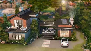 Modern Beach Home For a Family of 6 | (no cc) The Sims 4 Speed Build
