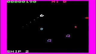 Asteroids Commodore Vic-20
