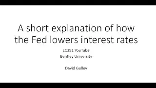 How does the Fed lower interest rates? Using IORB and ONRRP to lower the federal funds rate.