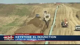 Court lifts block on Keystone XL pipeline construction