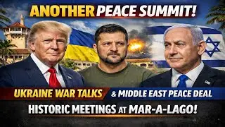 Trump Brings World Leaders to Mar-a-Lago for Peace Negotiations