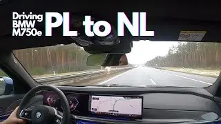 9 Hours Nonstop BMW M750e Drive: Poland to Netherlands | Relaxing Quran + ASMR Journey (No Talking)