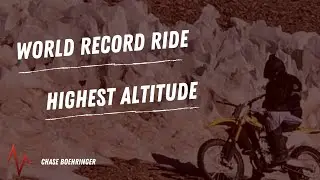 Official World Record: Highest Altitude by Stock Motorcycle - Chase Boehringer