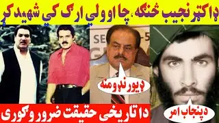 داکټرنجیب څنګه چا او ولي و.وا.ژه تاریخی حقیقت ضرور وګوری