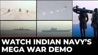 Indian Navy Day 2025 LIVE: Navy Unleashes Full-Scale Operational Demonstration | Maritime Warriors