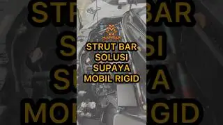 MAU MOBIL RIGID YA PAKE STRUT BAR #strutbar #mobilbekas #mobilmurah #performance