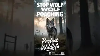 STOP WOLF POACHING - Protect Wildli #wildliferescue #funny #wildlife #animals #duet #memes #nature