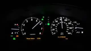 Lexus LS430 20-100 mph