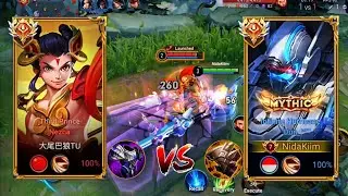 DUN VS NEZHA NEW META (BEAST AGAINST DEMON) CLASH LANE TUTORIAL NEW LIFESTEAL BUILD - HONOR OF KINGS