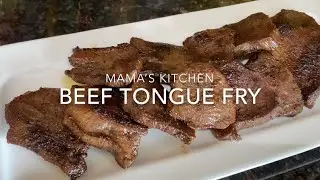 How To Make BEEF TONGUE FRY