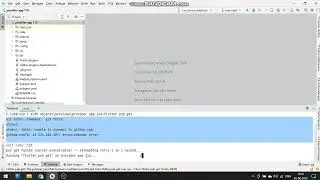 Git error. Command: git fetch / fatal: not a git repository Solution