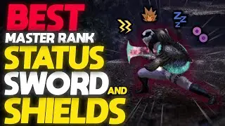 *BEST* STATUS SWORD & SHIELD SETS! | Highest DPS & Utility Builds for Solo & Co-Op | MHW: Iceborne