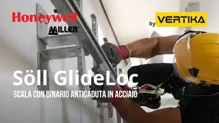 Scala con binario anticaduta in acciaio Söll GlideLoc