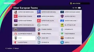 OPTION FILE PES 21 PS4/ PS5 TRANSFER WINTER JANUARY 2026