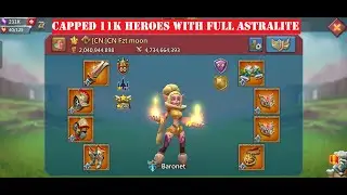 CAPPED 11K HEROES WITH MAXED ASTRALITE RALLY LEADER (TITAN:BARON ACCOUNT): RALLY TRAP IN ACTION
