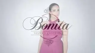 Vestido Convertible Bonita - C&oacute;mo usar el sash / cinto / cinturon