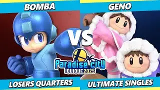 Paradise City 2025 TOP 8 - Bomba (Mega Man) Vs. Geno (Ice Climbers) Smash Ultimate - SSBU