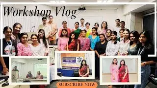 Asutosh College Makeup & Modelling Workshop Vlog | Saree Look, BTS & GRWM!