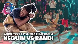 Neguin vs. Rascal Randi Final Dance Battle | Red Bull Dance Your Style USA National Finals