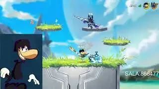 This is what Rayman's multiverse looks like in Brawlhalla B)