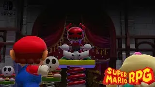 SUPER MARIO RPG: Claymorton [BOSS FIGHT] GAMEPLAY [SWITCH]