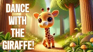 Happy Giraffe Dance Song for Kids | Fun and Playful Music Video