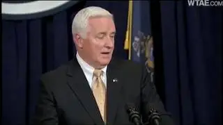 PA Governor Corbett knows about Penn State's entanglements with Sandusky's 