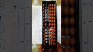 how to do add friends (+6) on abacus tool in Hindi #sanvi574 #abacuslearning #abacus #abacusmath