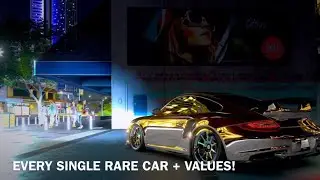Forza Horizon 3 - All Rare Cars + Values & How to Unlock them!
