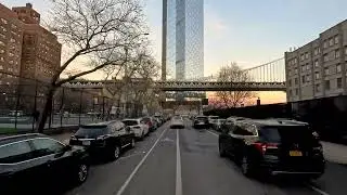 4K New York NYC Manhattan Water Street LES L.E.S. Lower East Side DownTown  (12-29-2022)