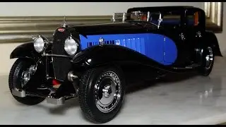 1/18 1930 Bugatti Type 41 Royale Coupe Napoleon black / blue by Bauer - FCaminhaGarage  HD