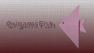 Origami fish easy/Origami fish easy for kids/Paper fish