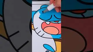 Coloring Gumball #coloring #art #drawing #amazingworldofgumball