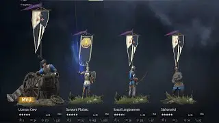 Conqueror&rsquo;s Blade Siege Gameplay | Lionroar Crew + Sunward Phalanx + Vassal Longbowmen + Siphonarioi