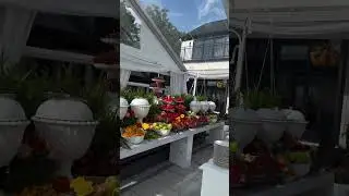 An unforgettable wedding with an elegant catering setup