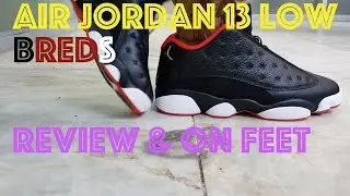 Air Jordan 13 Bred Low: обзор и на ногах