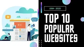 Top 10 Websites 1994 to 2020 - Data Visualization