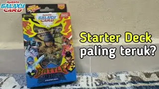 Aku review Starter Deck Battle Crush (Monsta Galaxy Card)