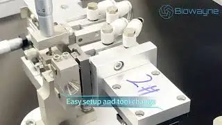 Cost Effective Automatic Guide-wire Curve Shaping Machine #catheter #machine #manufacturing